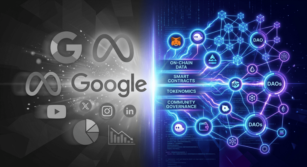web 3 marketing vs traditional marketing