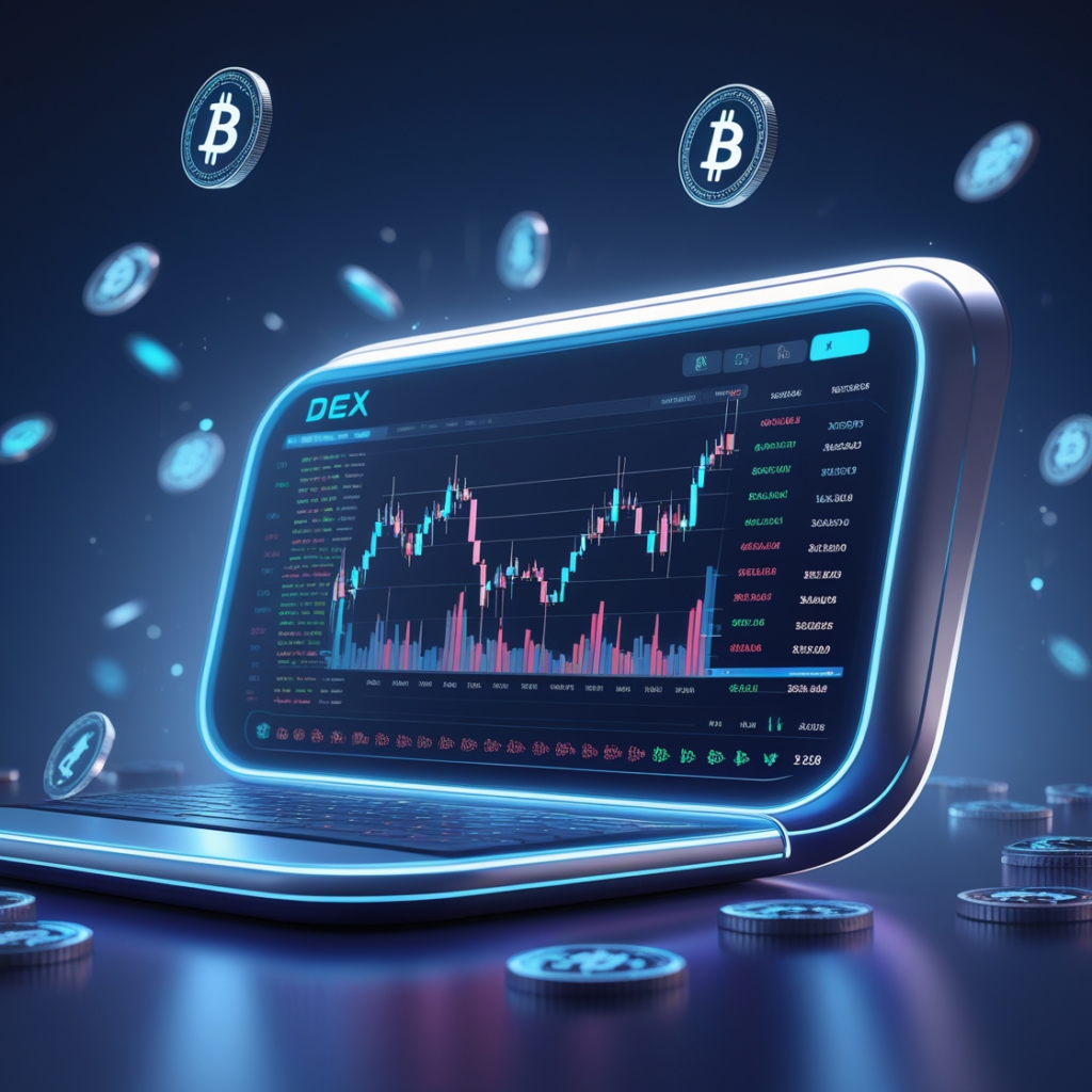 Decentralized exchanges list comparison table featuring trading fees, blockchain compatibility, and governance models