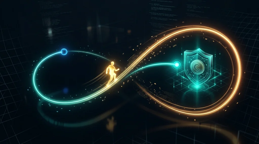 Crypto ads retargeting journey showing returning user path from awareness to conversion