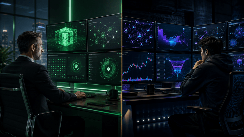 two applications of blockchain in digital marketing - blockchain for digital marketing ad verification versus digital marketing for blockchain Web3 projects