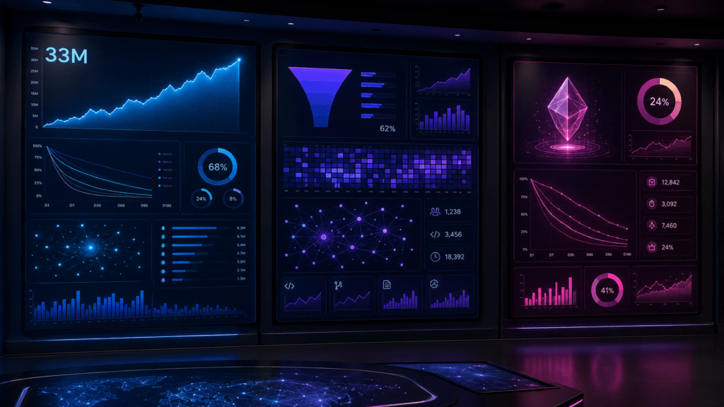 blockchain SEO campaign results 2026 - DeFi TVL growth developer testnet wallets and NFT mint conversions from SEO for blockchain and cryptocurrency projects