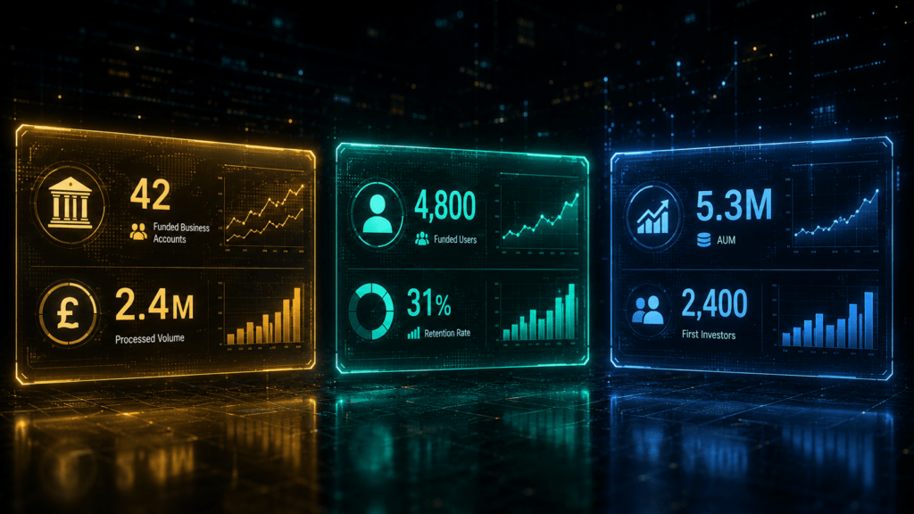 fintech digital marketing agency campaign benchmarks 2026 - B2B payments funded accounts neobank user acquisition and wealthtech AUM from fintech digital marketing