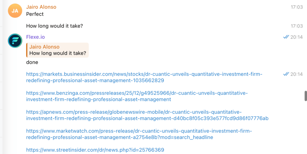 Tier-1 PR placements in Business Insider, Benzinga and AP News for a hedge fund manager