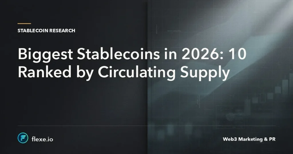 Biggest Stablecoins in 2026: 10 Ranked by Circulating Supply