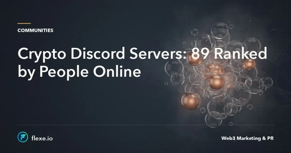 crypto discord servers - Crypto Discord Servers: 89 Ranked by People Online