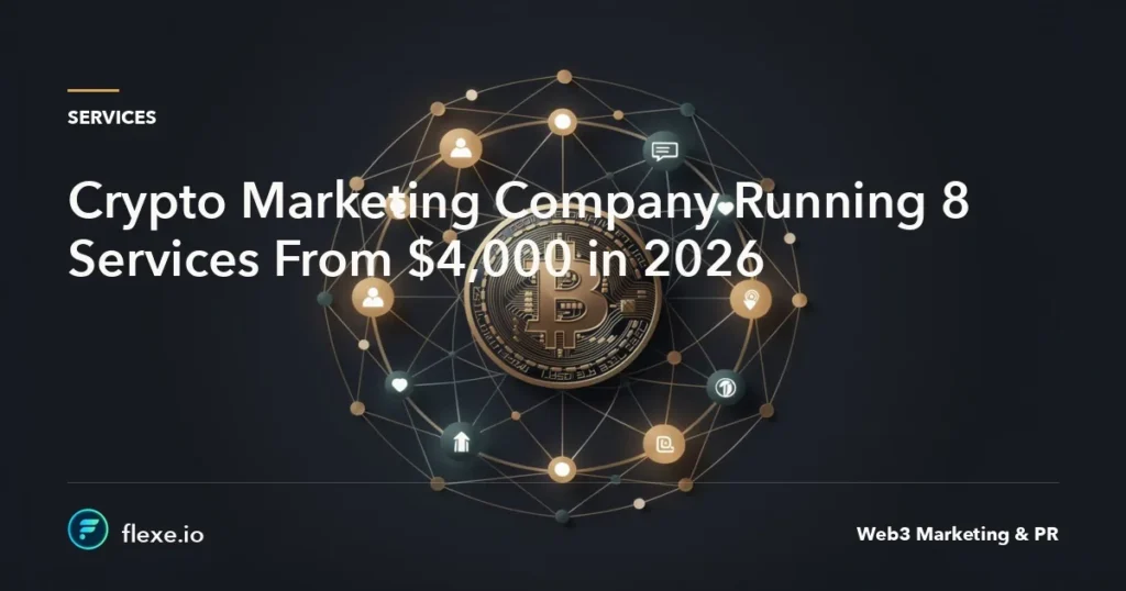 Crypto Marketing Company Running 8 Services From $4,000 in 2026