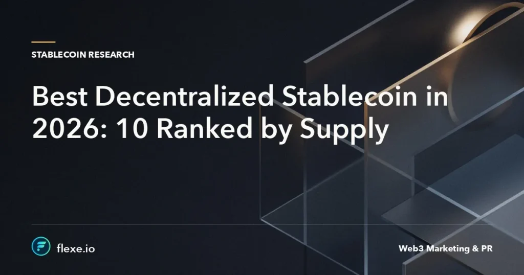Best Decentralized Stablecoin in 2026: 10 Ranked by Supply