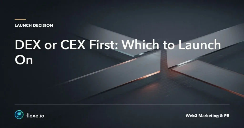 dex or cex first - DEX or CEX First: Which to Launch On