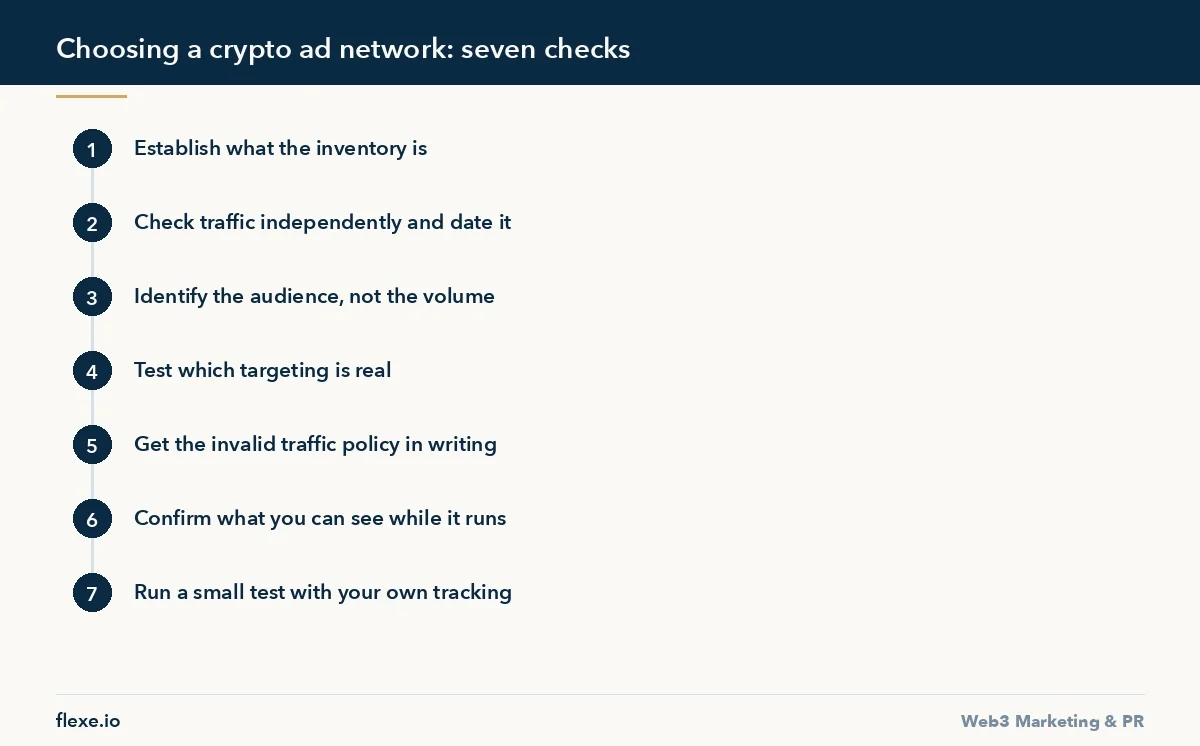 how to choose a crypto ad network - Choosing a crypto ad network: seven checks - How to Choose a Crypto Ad Network