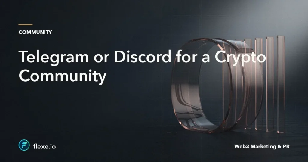 telegram or discord for crypto - Telegram or Discord for a Crypto Community