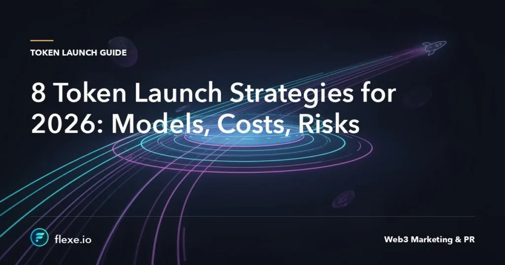 token launch strategies - 8 Token Launch Strategies for 2026: Models, Costs, Risks