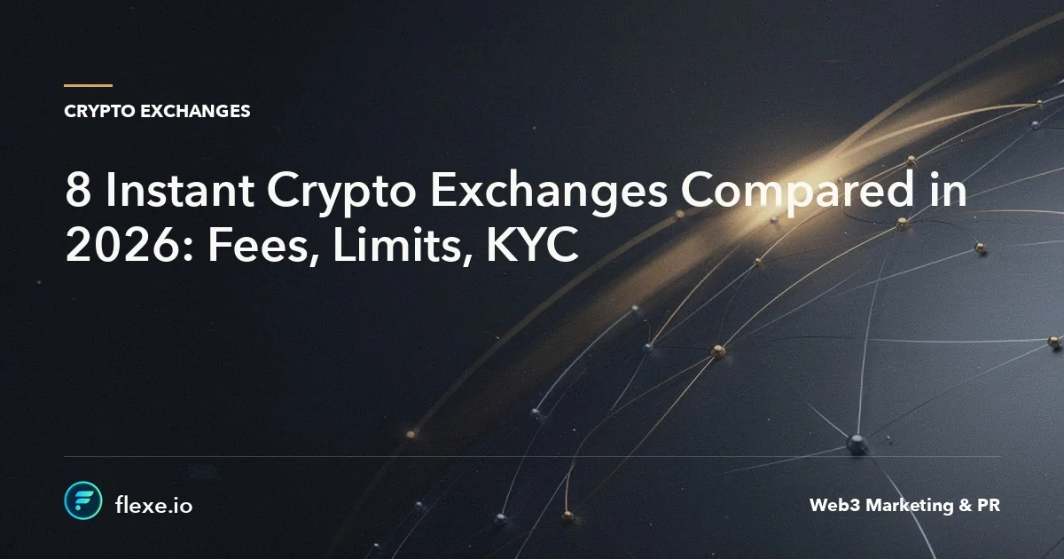 Immediate Message Instant Crypto Exchanges Compared (2026): Fees & KYC